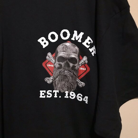 Grumpy Old Man Proceed With Caution Boomer 1964 Graphic T-Shirt Size XL - Picture 4 of 7